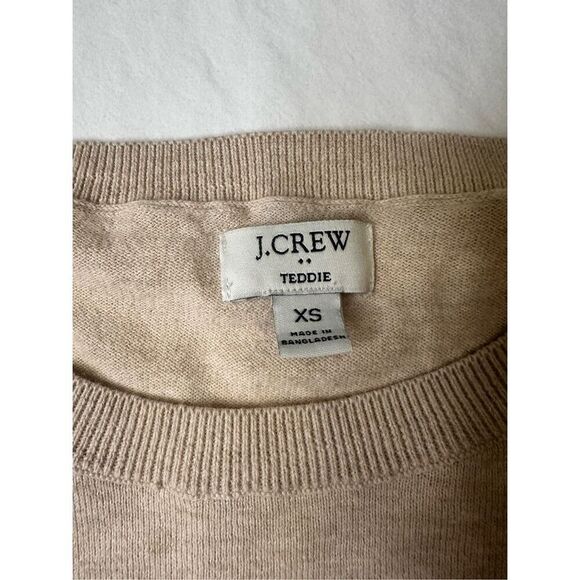 J. Crew Women’s Teddie Cardigan Beige size XS - Picture 2 of 6